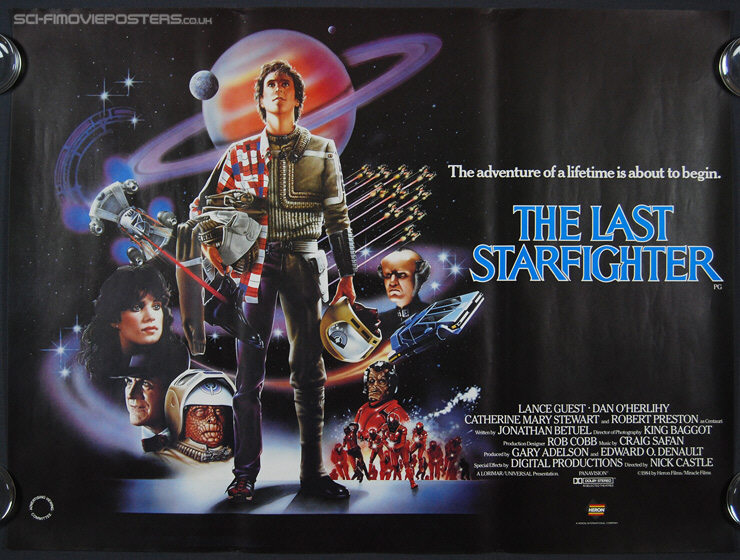 Last Starfighter, The (1984) - Original British Quad Movie Poster