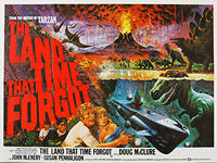 Land That Time Forgot, The (1975) - Original British Quad Movie Poster