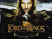 Lord of the Rings: The Return of the King, The (2003) Advance - Original British Quad Movie Poster