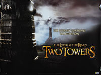 Lord of the Rings: The Two Towers, The (2002) Advance - Original British Quad Movie Poster