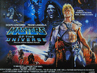 Masters of the Universe (1987) - Original British Quad Movie Poster