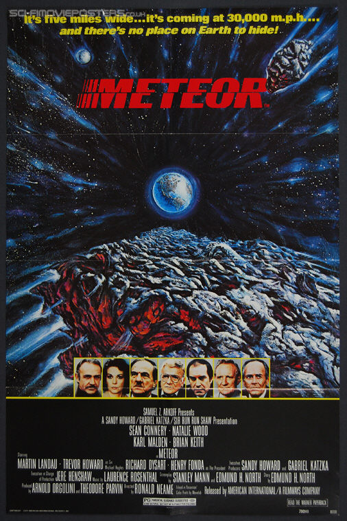 Meteor (1979) - Original US One Sheet Movie Poster