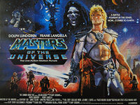 Masters of the Universe (1987) - Original British Quad Movie Poster