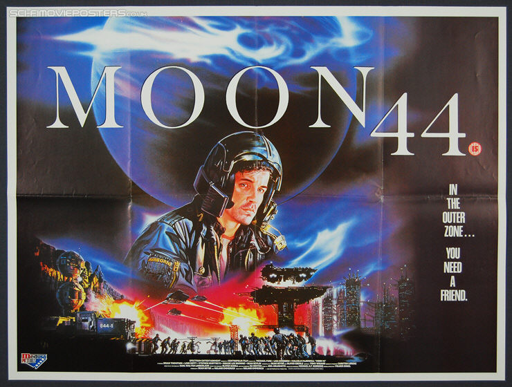 Moon 44 (1990) - Original British Quad Movie Poster