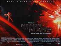 Mission to Mars (2000) - Original British Quad Movie Poster