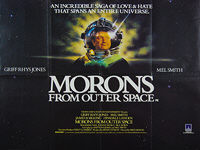 Morons from Outer Space (1985) - Original British Quad Movie Poster