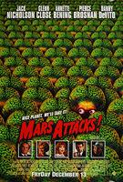 Mars Attacks! (1996) Advance - Original US One Sheet Movie Poster