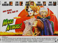 Mars Attacks! (1996) - Original British Quad Movie Poster