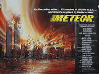 Meteor (1979) - Original British Quad Movie Poster