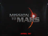 Mission to Mars (2000) Advance - Original British Quad Movie Poster