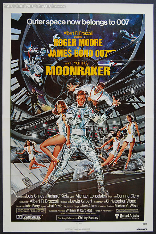 Moonraker (1979) - Original US One Sheet Movie Poster