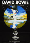 Man Who Fell to Earth, The (1976) - Original German Movie Poster