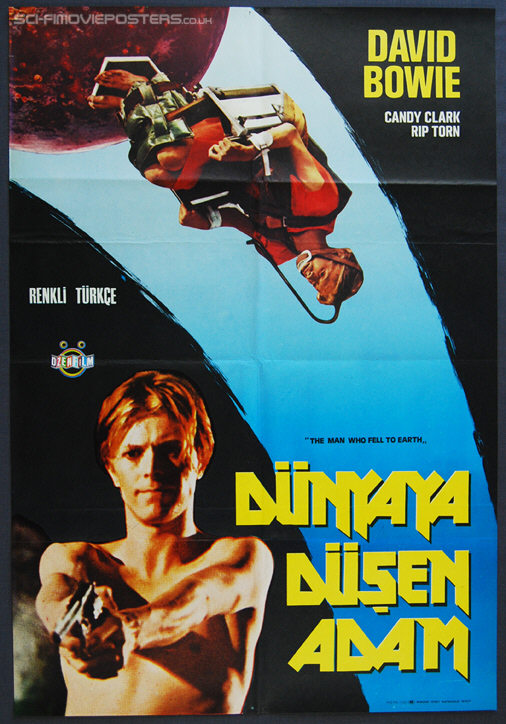 Man Who Fell to Earth, The (1976) - Original Turkish Movie Poster