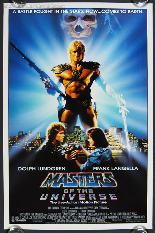 Masters of the Universe (1987) - Original US One Sheet Movie Poster