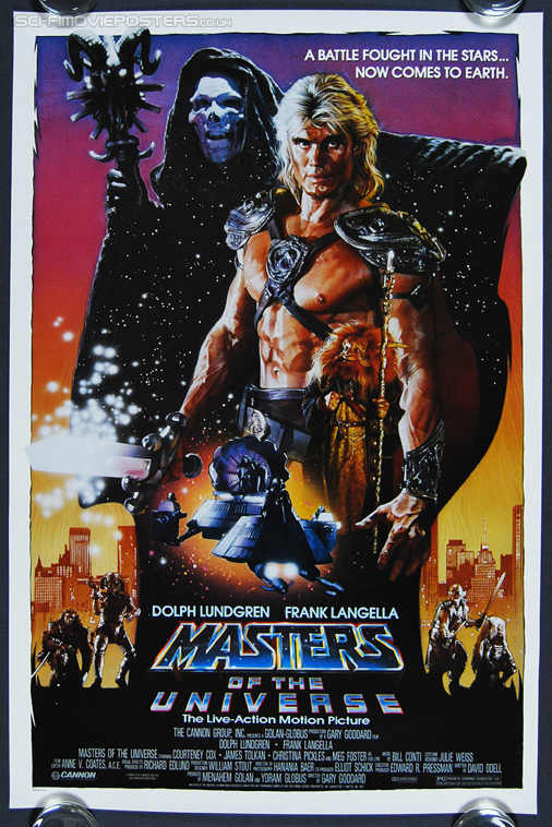 Masters of the Universe (1987) - Original US One Sheet Movie Poster