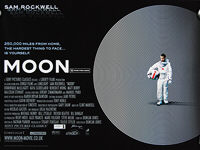 Moon (2009) - Original British Quad Movie Poster