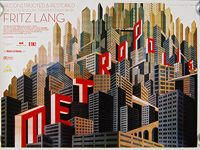 Metropolis (1927) 2010 Re-release - Original British Quad Movie Poster
