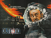 Outland (1981) - Original British Quad Movie Poster