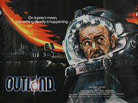 Outland (1981) - Original British Quad Movie Poster