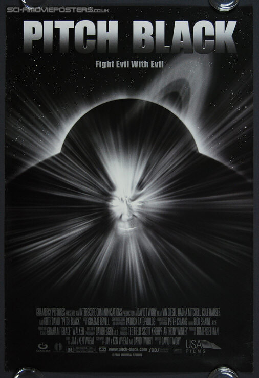 Pitch Black (2000) - Original US One Sheet Movie Poster