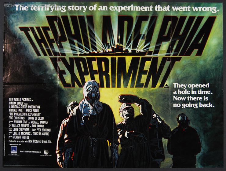 Philadelphia Experiment, The (1984) - Original British Quad Movie Poster