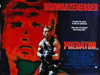 Predator (1987) -Original British Quad Movie Poster