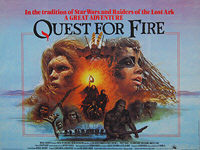 Quest for Fire (La Guerre du feu) (1981) - Original British Quad Movie Poster