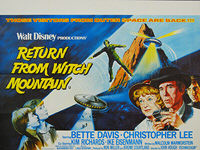 Return from Witch Mountain (1978) - Original British Quad Movie Poster