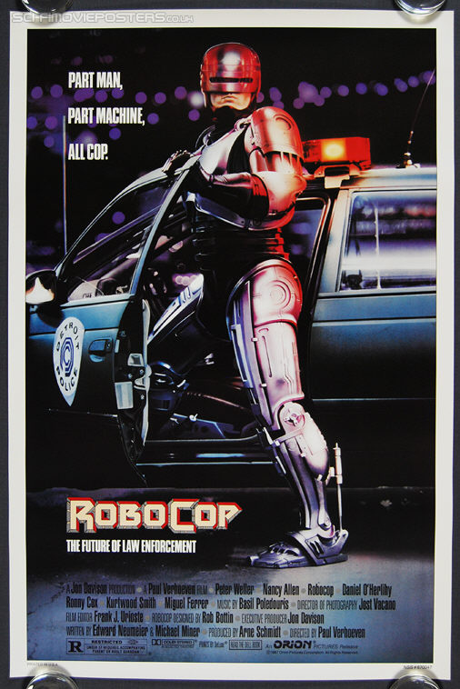 RoboCop (1987) - Original US One Sheet Movie Poster