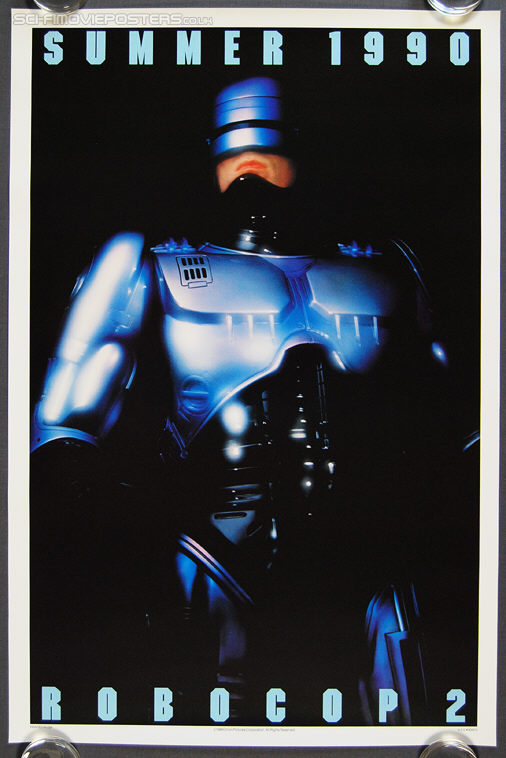 RoboCop 2 (1990) Advance - Original US One Sheet Movie Poster