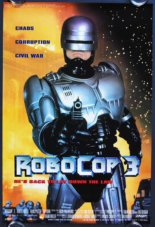 RoboCop 3 (1993) - Original US One Sheet Movie Poster
