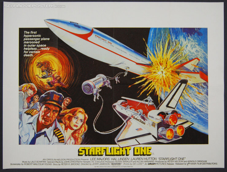 Starflight One (1983) - Original British Quad Movie Poster