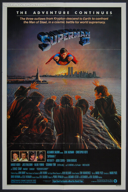 Superman II (1980) - Original US One Sheet Movie Poster