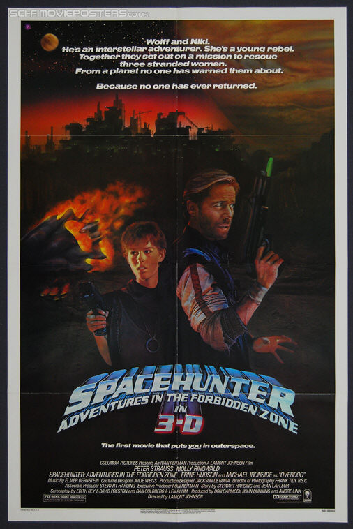 Spacehunter: Adventures in the Forbidden Zone (1983) - Original US One Sheet Movie Poster