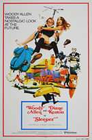 Sleeper (1973) International Re-release 1980 - Original international One Sheet Movie Poster