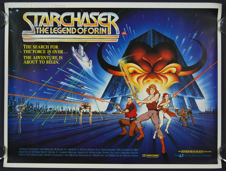 Starchaser: The Legend of Orin (1985) - Original British Quad Movie Poster