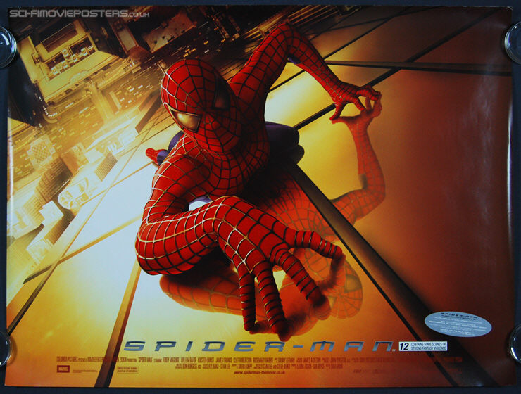 Spider-Man (2002) - Original British Quad Movie Poster