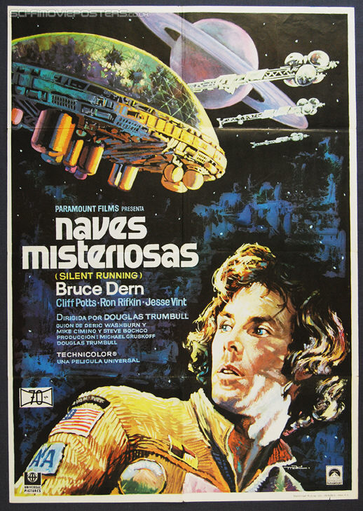 Silent Running (1972) - Original Spanish One Sheet Movie Poster