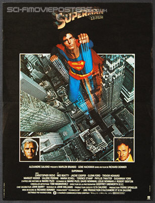 Superman (1978) - Original French Movie Poster