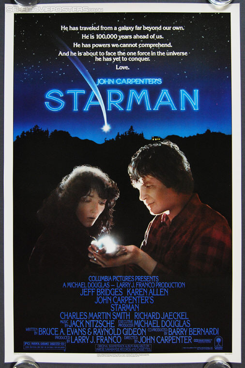 Starman (1984) - Original US One Sheet Movie Poster