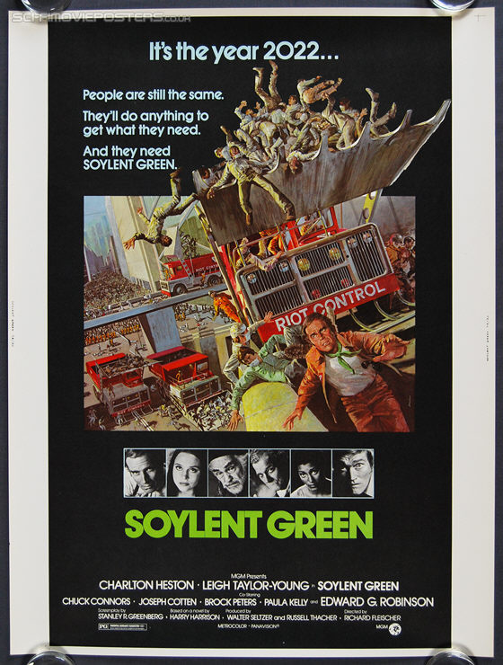 Soylent Green (1973) - Original US One Sheet Poster