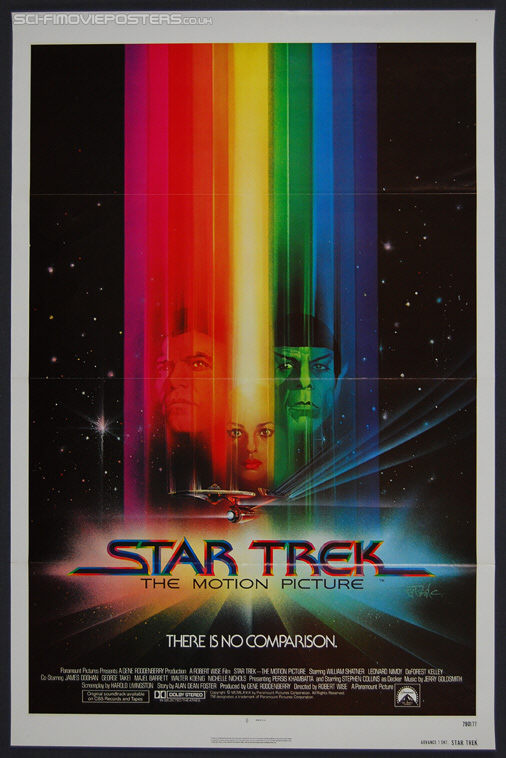 Star Trek: The Motion Picture (1979) Advance - Original US One Sheet Movie Poster