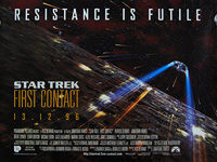 Star Trek: First Contact (1996) - Original British Quad Movie Poster