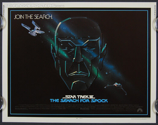 Star Trek III: The Search for Spock (1984) - Original US Half Sheet Movie Poster