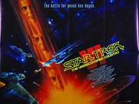 Star Trek VI: The Undiscovered Country (1991) - Original British Quad Movie Poster