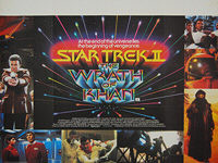 Star Trek II: The Wrath of Khan (1982) - Original British Quad Movie Poster