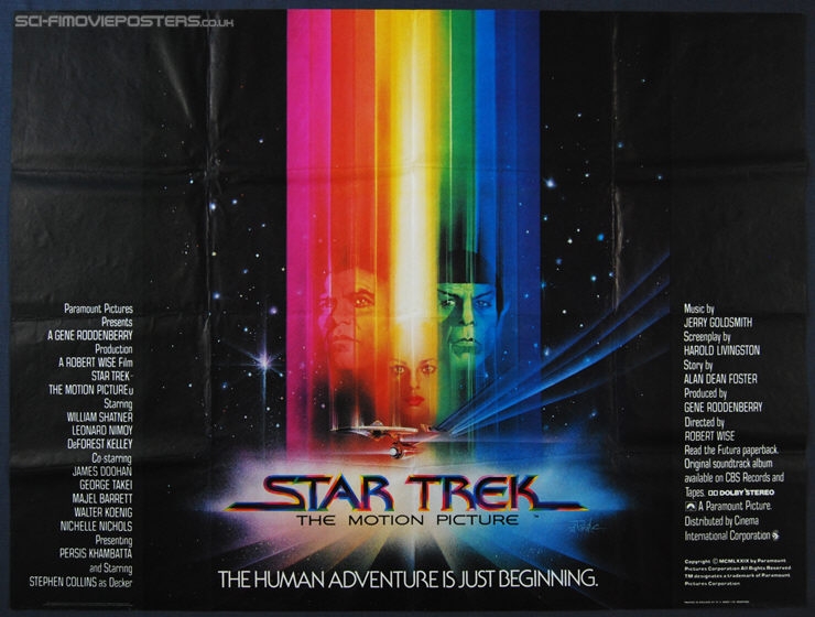 Star Trek: The Motion Picture (1979) - Original British Quad Movie Poster