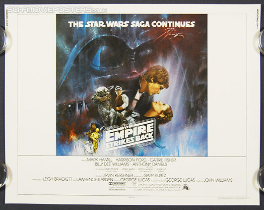 Star Wars: The Empire Strikes Back (1980) - Original US Half Sheet Movie Poster