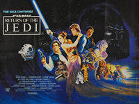 Star Wars: Return of the Jedi (1983) - Original British Quad Movie Poster