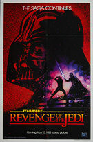 Star Wars: Revenge of the Jedi (1983) (not 'Return') - Original US One Sheet Movie Poster